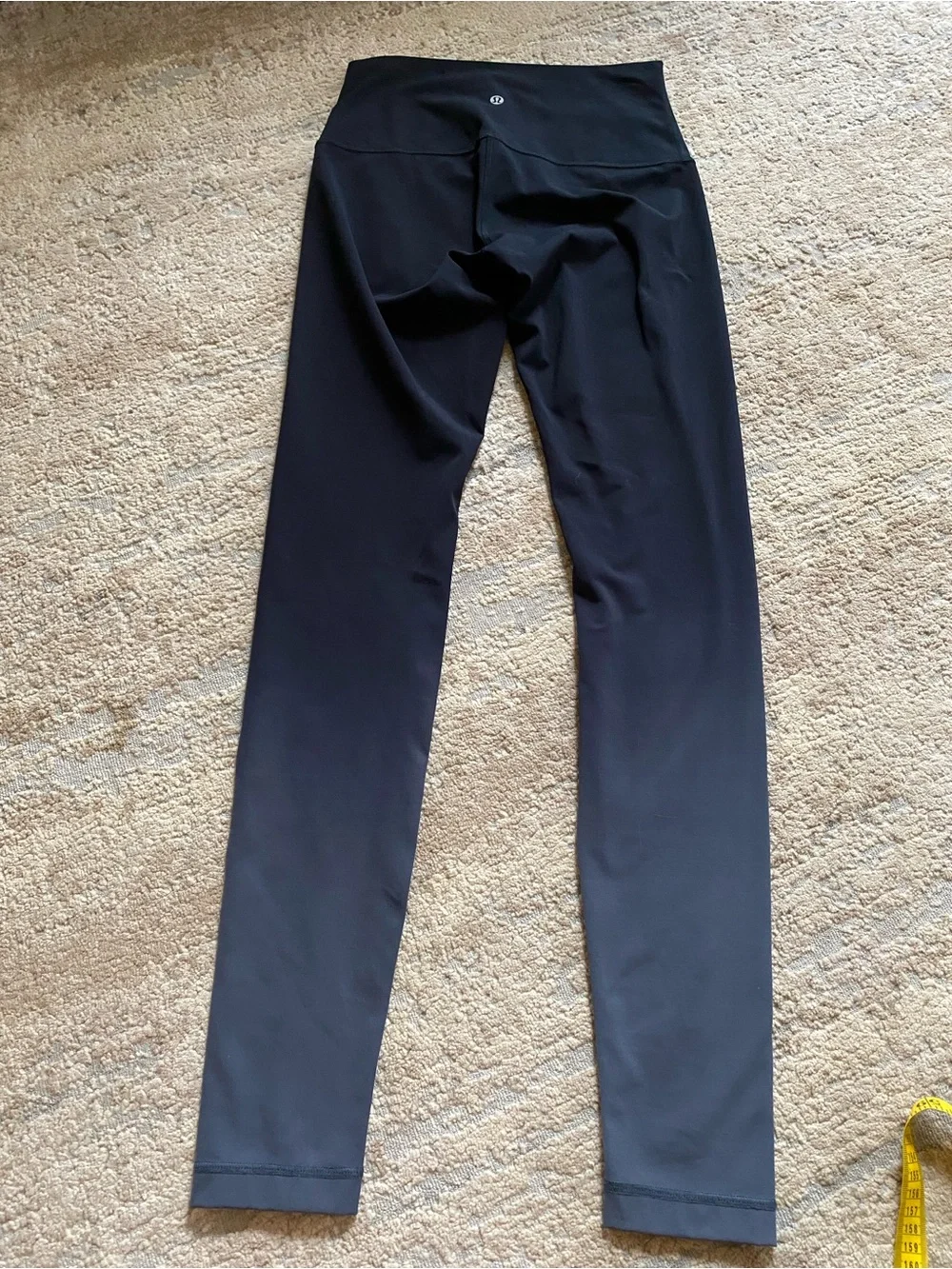 Lululemon Wunder Under Pant Hi-Rise Ombre Black Legging Yoga Pants: 8